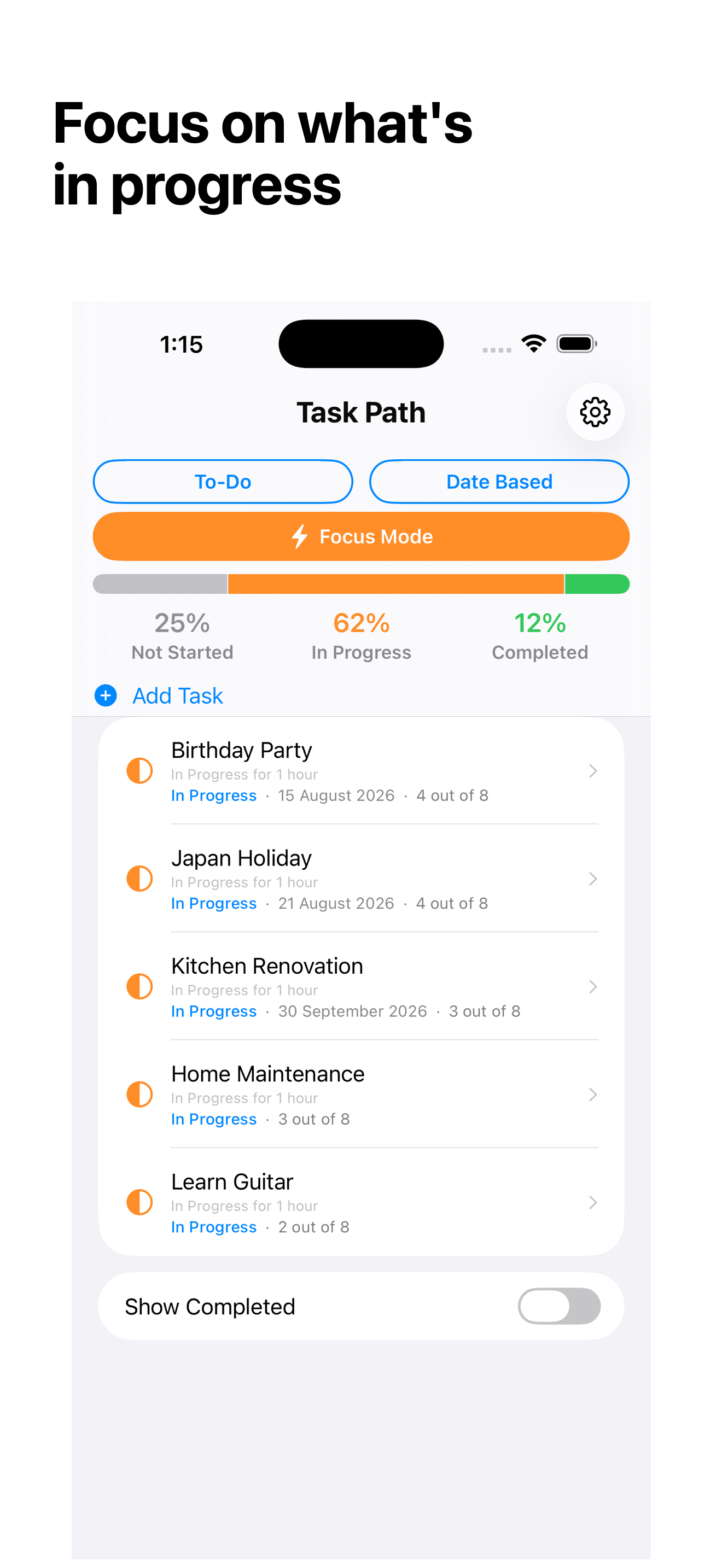 TaskPath App Store screenshot