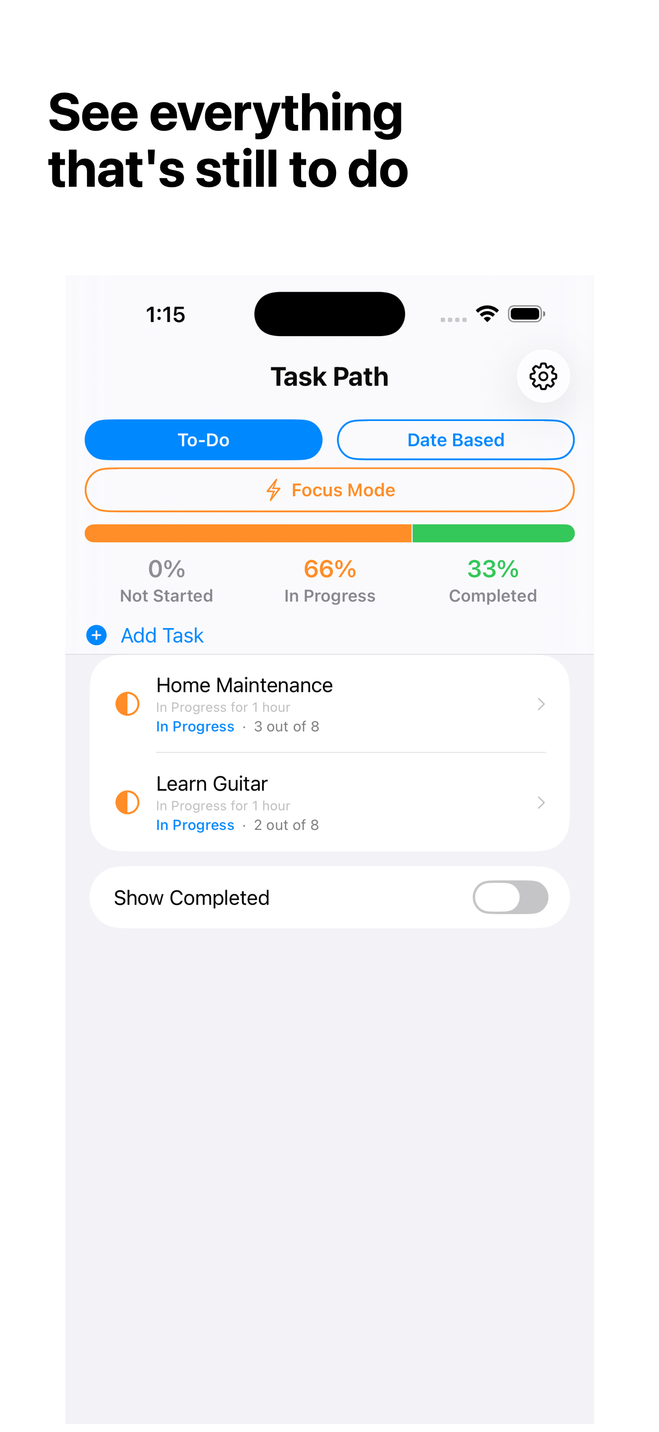 TaskPath App Store screenshot