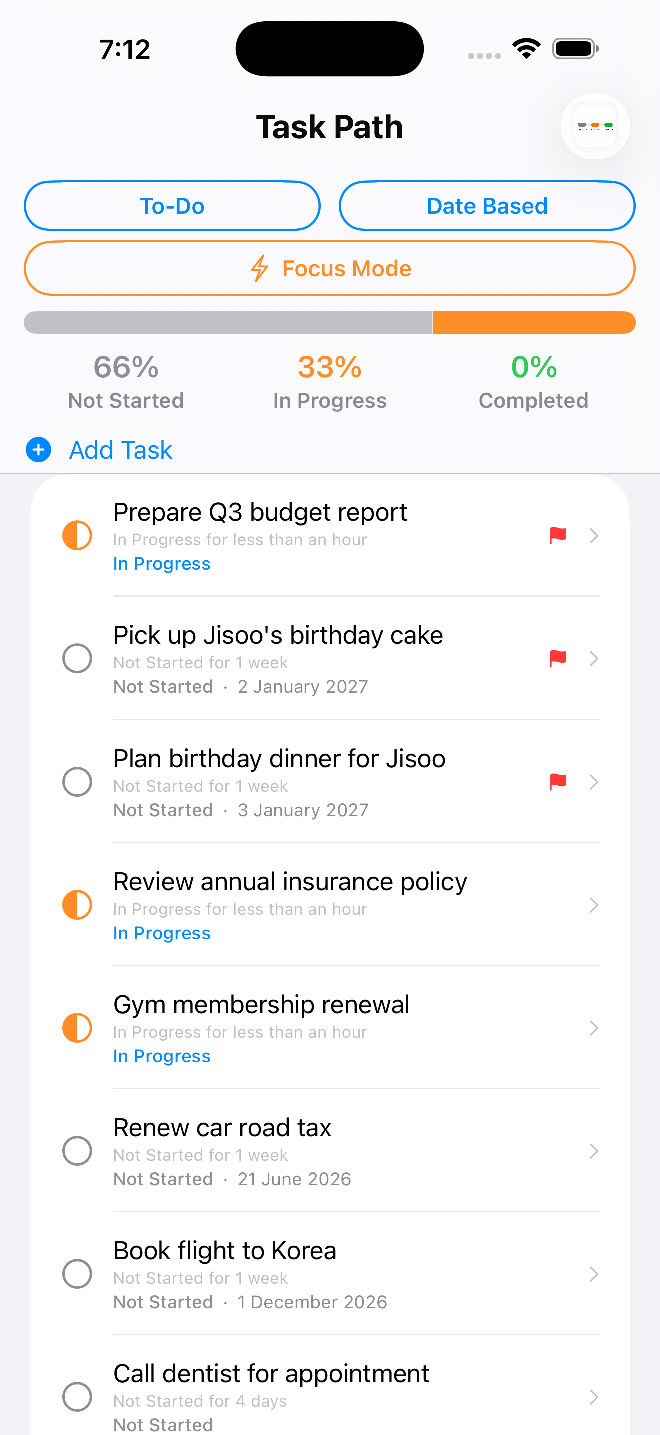 TaskPath App Store screenshot